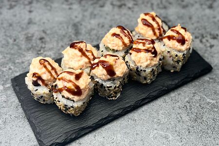 Ролл запеченный с крабом