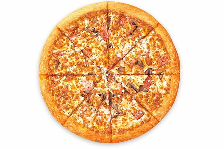 Карбонара с беконом и грибами