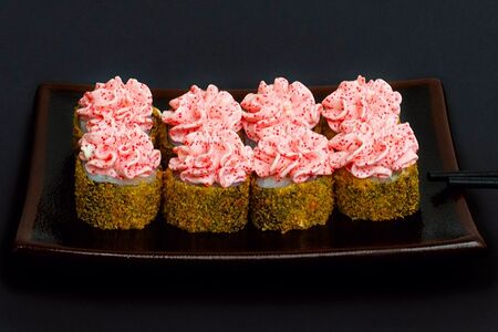 Лава темпура с форелью 