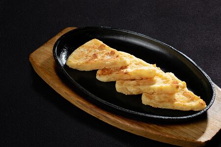 Жареный домашний сыр