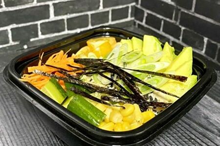 Поке с овощами