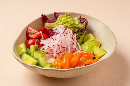 Поке с лососем