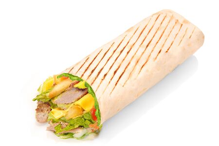 Данар сырный в лаваше с курицей