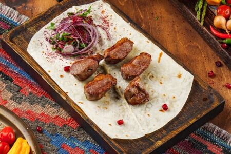 Шашлык из бараньей мякоти