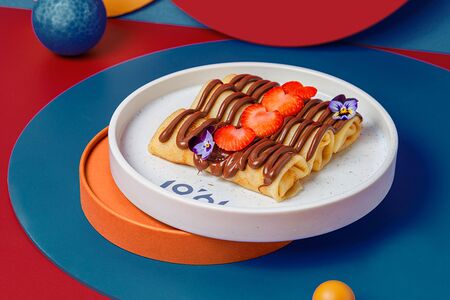 Блины с Нутеллой и бананом