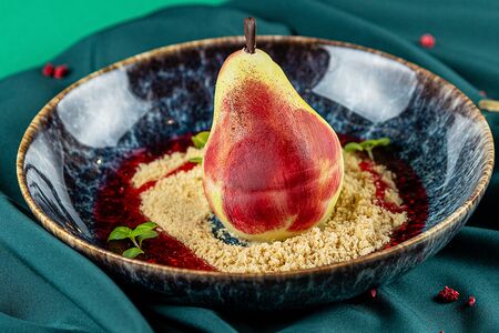 Австралийский десерт Груша с тропическим компоте