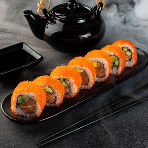 Калифорния с лососем