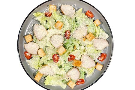 Салат Цезарь с курицей 