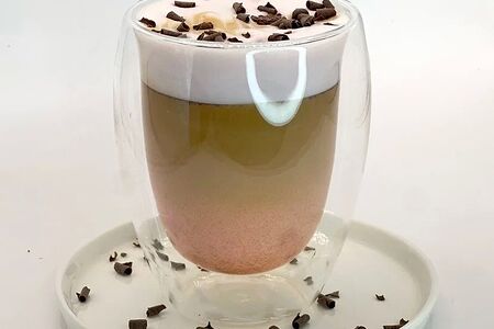 Вишневый латте с шоколадом 