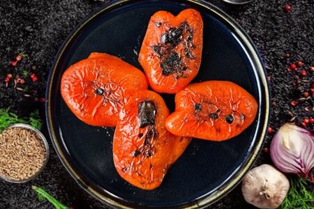 Перец на углях