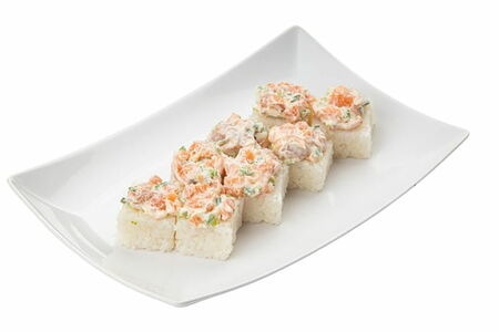 Лук да Лосось