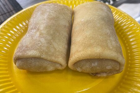 Блинчики с творогом 