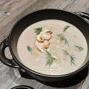 Крем-суп грибной