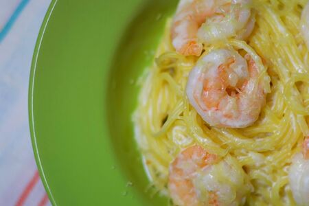 Паста с Креветками 