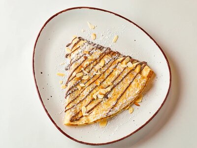 Банан и Nutella