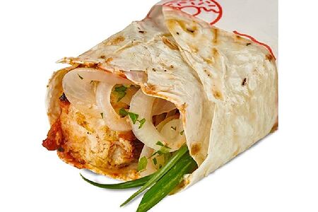 Шашлык из курицы в лаваше