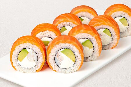 Ролл Филадельфия с тигровой креветкой