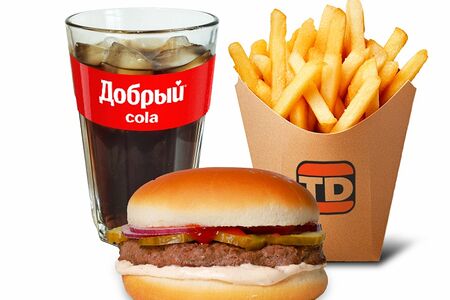 Биф-комбо с бургером Лайтбиф