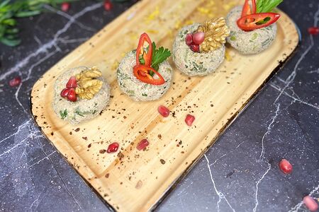 Пхали из зеленой фасоли