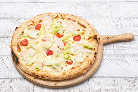 Пицца Цезарь с курицей 