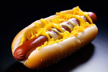Хот-дог с сыром