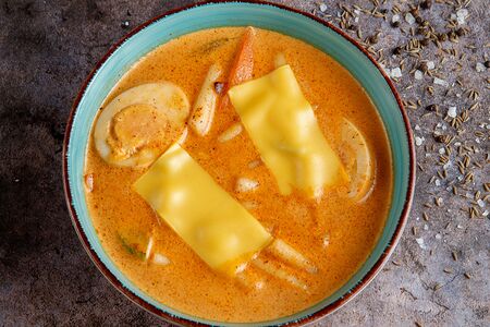 Токпоки сливочный