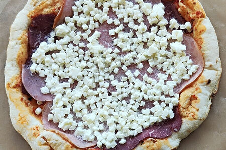 Полуфабрикат хлебобулочный замороженный Пицца Мясная