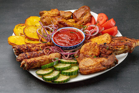 Сет №5 Ассорти шашлыков из свинины