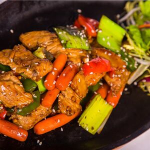 Тепан со свининой