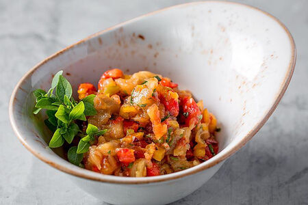 Салат на мангале