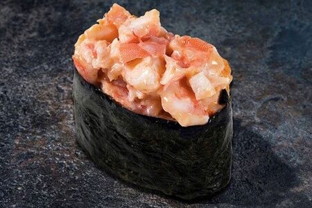 Острые суши с креветкой