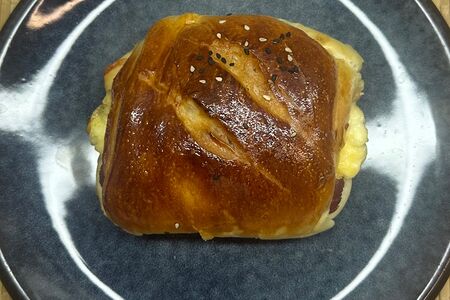 Тройная сосиска с сыром