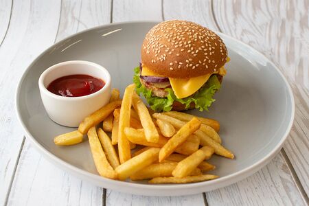 Бургер с курицей