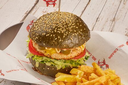 Крабсбургер острый 