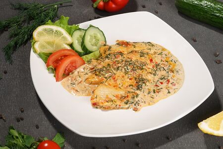 Сибас по-норвежски