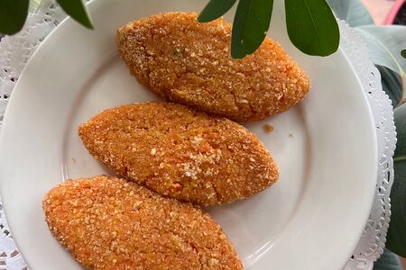 Котлета морковная постная