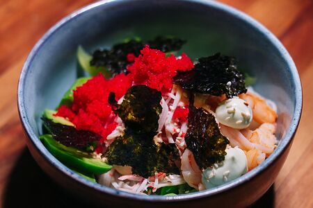 Поке с крабом