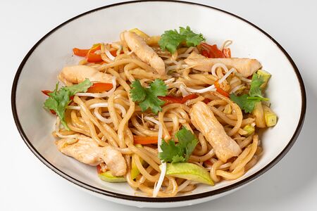 Лапша с курицей