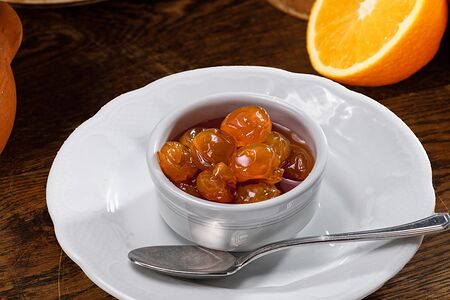 Варенье из белой черешни