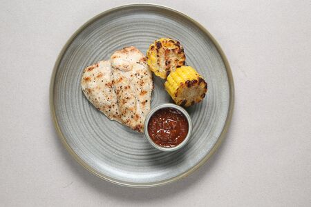 Куриная грудка на гриле