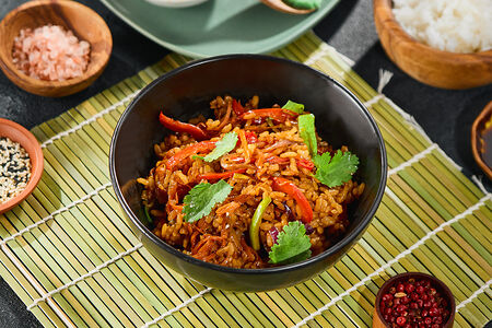 Wok Рис с овощами
