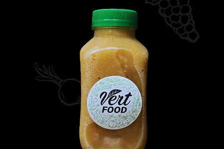 Смузи Апельсин-банан-чиа