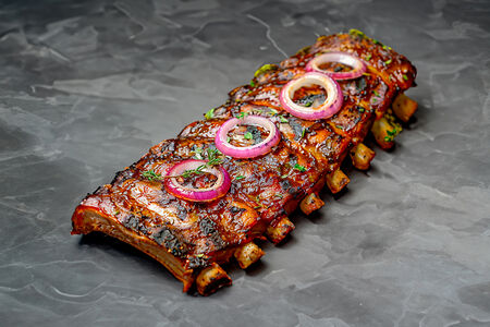 Шашлык из свиных ребер