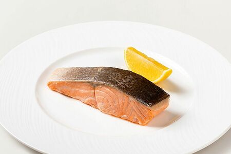 Лосось на пару