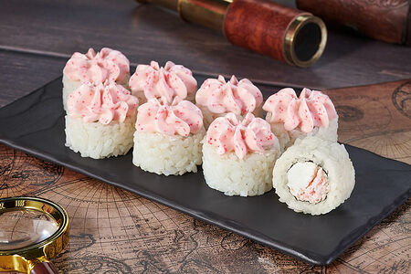 Ролл Фудзияма с крабом