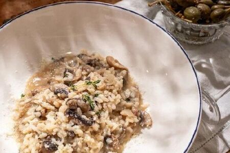 Ризотто с лесными грибами