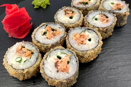 Ролл Сяке темпура 