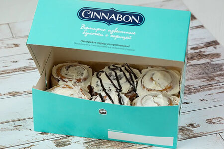 Синнапак 6 мини-булочек ассорти