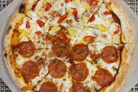 Пицца Дуэт Гавайская и Пепперони