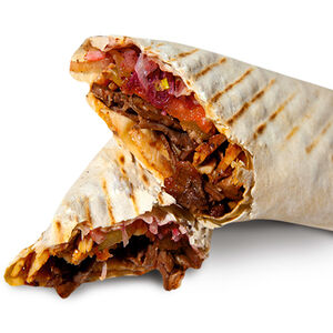 Донер-кебаб в лаваше куриный